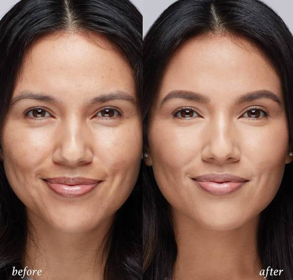 Flawless skin after using Aavikuk Jewel Radiance Cushion