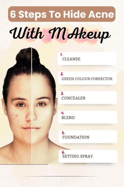 How to cover acne scars with makeup