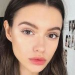 Perfected no-makeup look